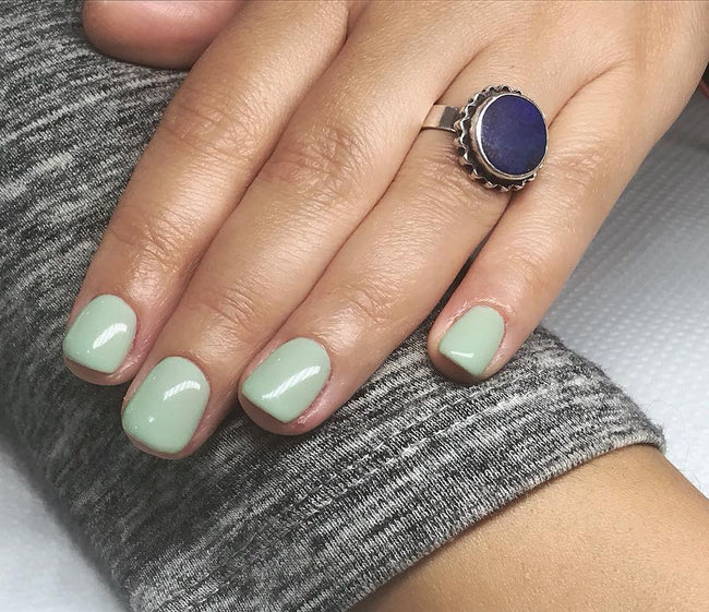 NO.100 PISTACHIO GREEN NAIL POLISH - CYPRUS NAIL SHOP