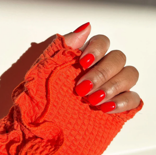 NO.166 BLAZING LACQUER NAIL POLISH