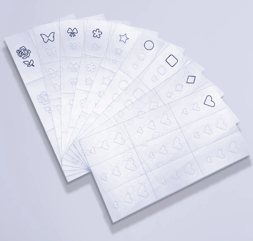 NAIL ART STENCIL PACK