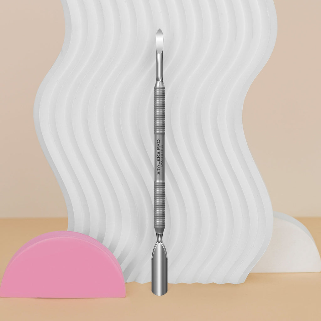MANICURE PUSHER  SMART 51 TYPE 3 (rounded wide pusher and nail cleaner)