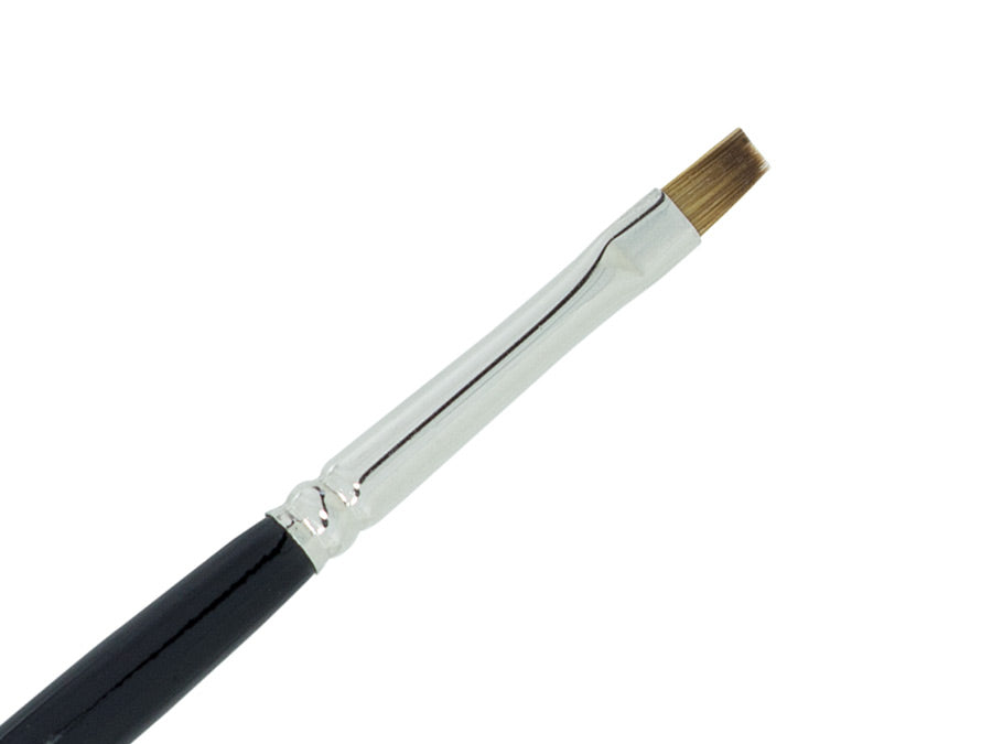 ONE STROKE WOODEN HANDLE BRUSH #4 (SABLE HAIR) - CYPRUS NAIL SHOP