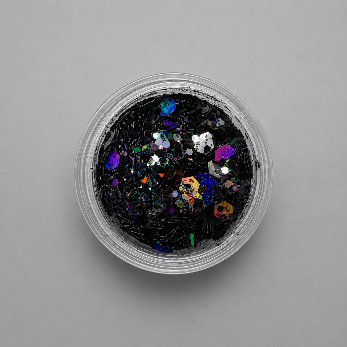 Midnight Holographic Nail Glitter Mix