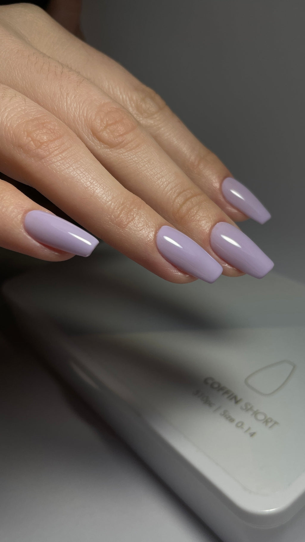 COFFIN SHAPE - GEL SOFT FULL COVER TIPS