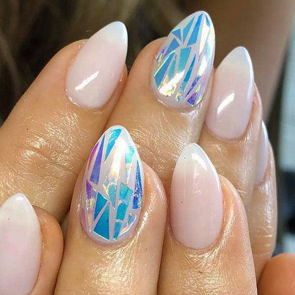 NAIL ART FOIL - BROKEN GLASS EFFECT