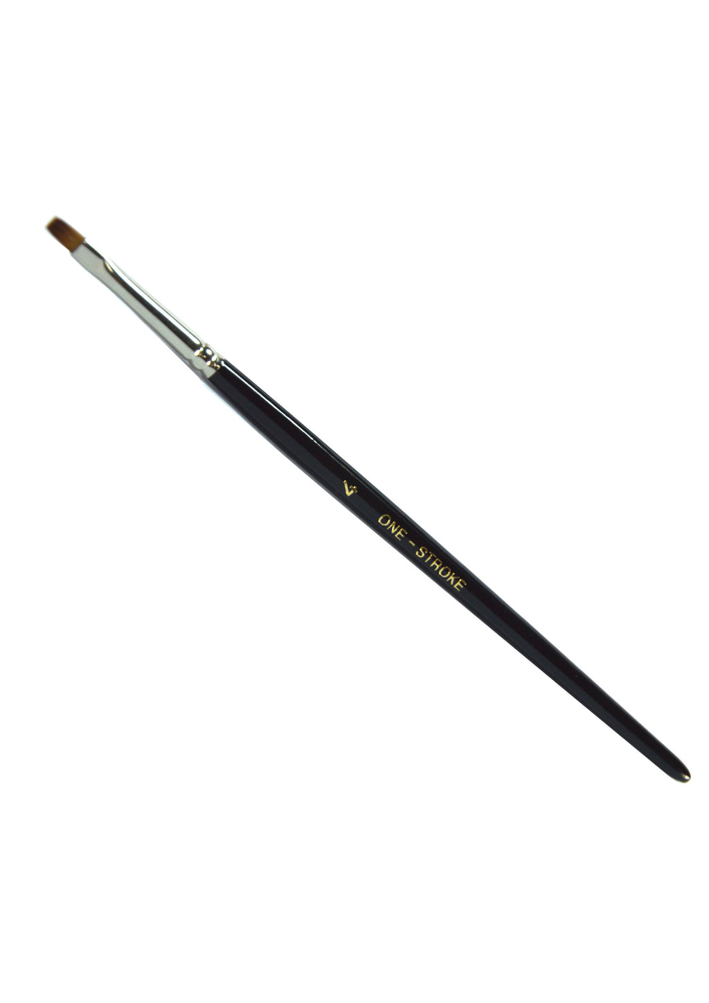 ONE STROKE WOODEN HANDLE BRUSH #4 (SABLE HAIR) - CYPRUS NAIL SHOP