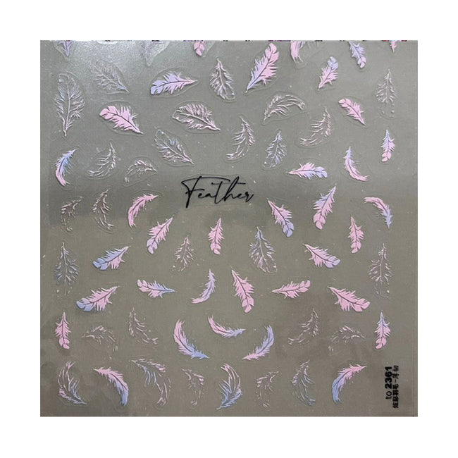 FEATHER STICKERS