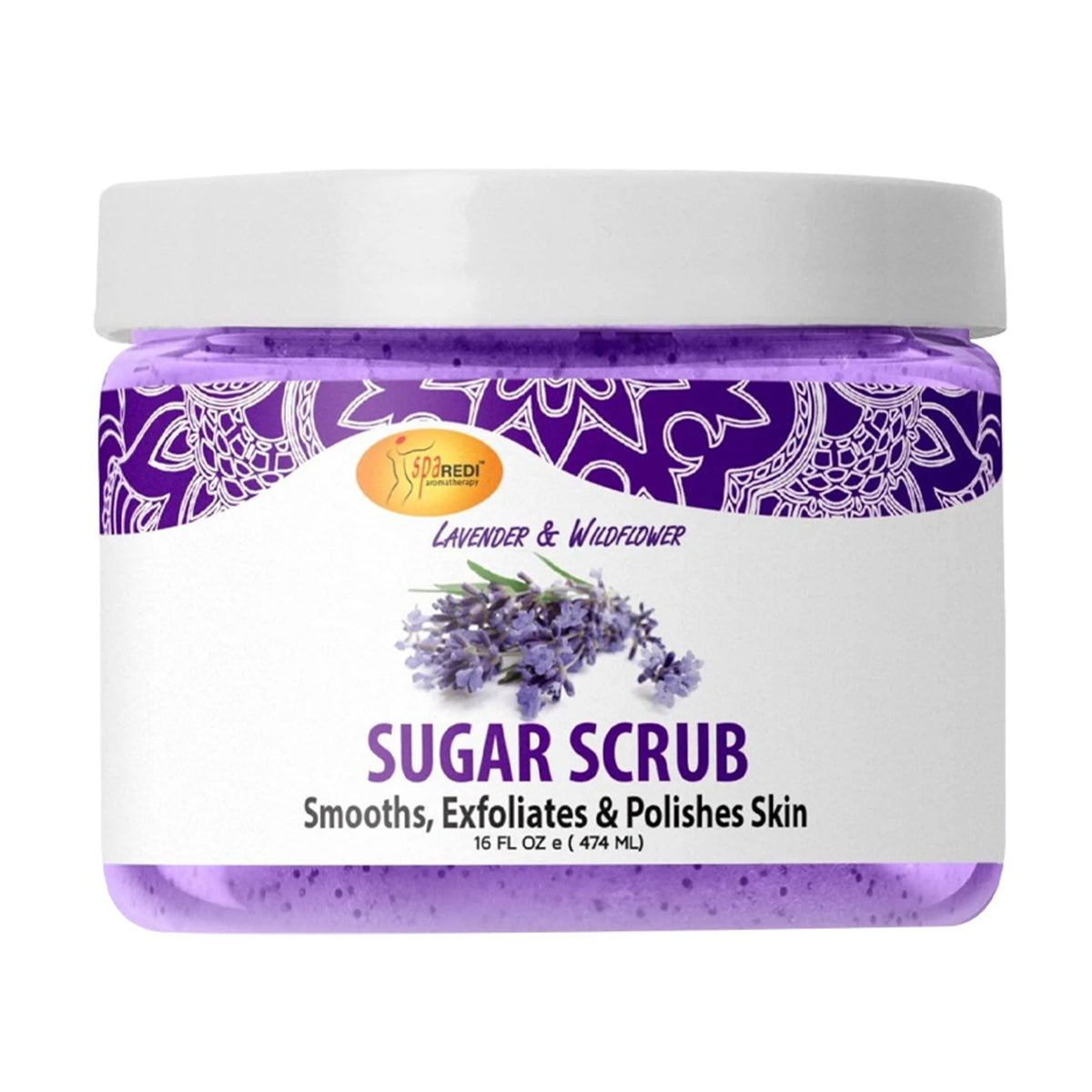 LAVENDER & WILDFLOWER SUGAR SCRUB - SPA REDI