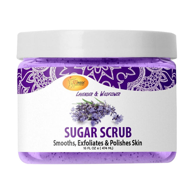 LAVENDER & WILDFLOWER SUGAR SCRUB - SPA REDI