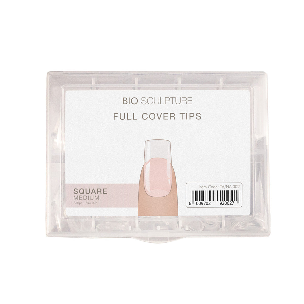 SQUARE SHAPE - GEL SOFT FULL COVER TIPS